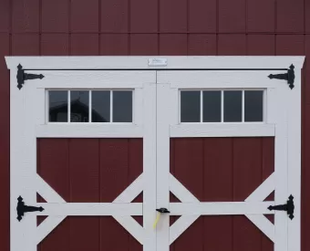 Shed Transom Double Door
