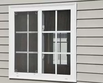 Shed Vinyl Insulated Window